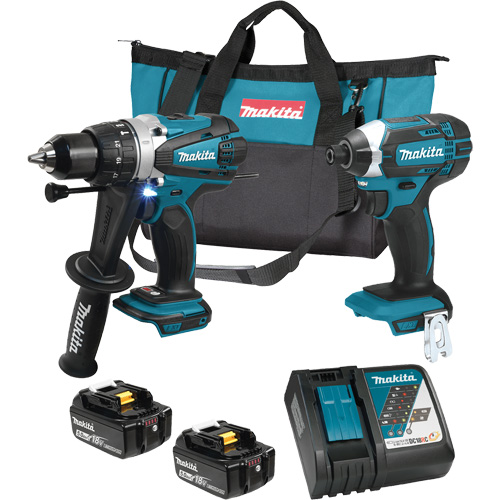 LXT Cordless 2-Tool Combo Kit, Lithium-Ion, 18 V EastCoast Offshore Supplies