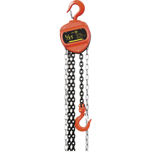 VCH Series Chain Hoist, 20' Lift, 2200 lbs. (1 tons) Capacity, Heat-Treated Alloy Steel Chain EastCoast Offshore Supplies