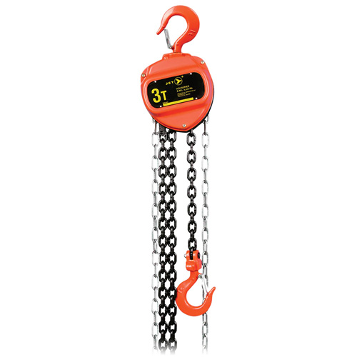 VCH Series Chain Hoist, 20' Lift, 6600 lbs. (3 tons) Capacity, Heat-Treated Alloy Steel Chain EastCoast Offshore Supplies