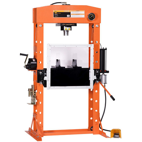 Super Heavy-Duty Shop Press, 50 Ton(s) Capacity EastCoast Offshore Supplies