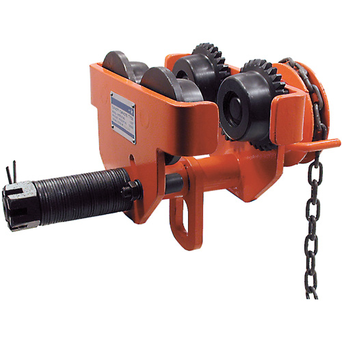 Chariot &agrave; engrenage pour usage intensif s&eacute;rie SGT, 10 000 lb (5 tonnes) Capacit&eacute;, 4-1/2" - 8-1/32" EastCoast Offshore Supplies