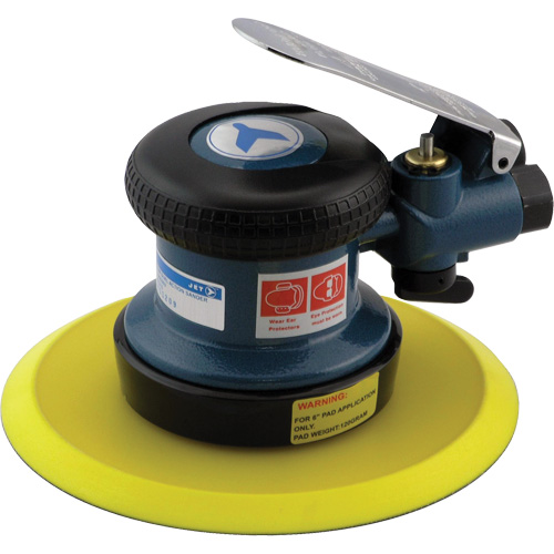DA63NV Heavy-Duty Dual-Action Non-Vac Random Orbital Sander, 6" Dia., 1/4" NPT Inlet, 10000 RPM EastCoast Offshore Supplies