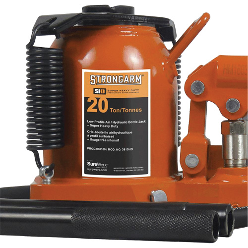 Air Assist Bottle Jacks, 20 Ton(s), Air Hydraulic EastCoast Offshore Supplies