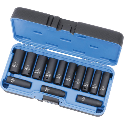 PS1338DM Jeux - douilles, 13 Mcx, Chocs, Prise de 3/8", Profond EastCoast Offshore Supplies