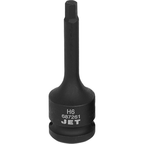 Impact Socket Bits, Hex, 6 mm x 1/2" Drive EastCoast Offshore Supplies