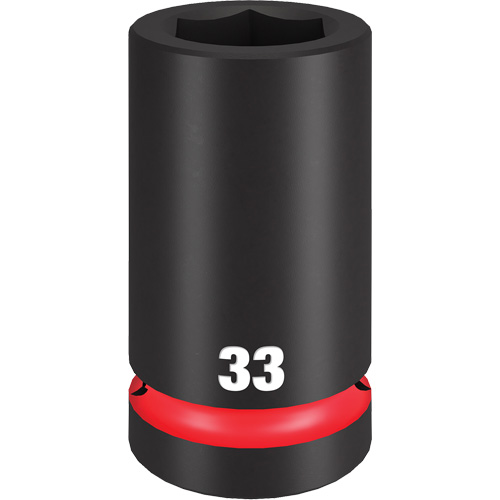 Douille Shockwave Impact Duty, Chocs, 33 mm, Prise 1", 6 pans, Profond EastCoast Offshore Supplies