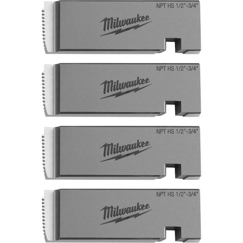 Fili&egrave;res de filetage pour tuyaux universel NPT, Pour tuyau de 1/2"-3/4", Acier rapide EastCoast Offshore Supplies