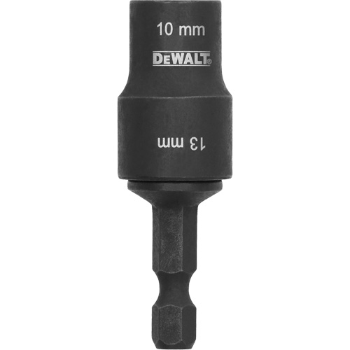 Tourne-&eacute;crou &agrave; double embout d&eacute;tachable FLEXTORQ, 13 mm prise, 4-4/5" lo, Magn&eacute;tique EastCoast Offshore Supplies