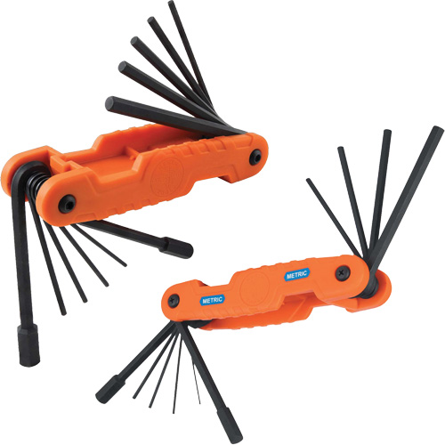 Pro Folding Hex Key Set, 21 Pcs., Metric & Imperial EastCoast Offshore Supplies