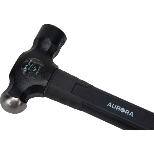 Marteau &agrave; panne ronde, Poids de la t&ecirc;te 24 oz, Face Ordinaire, Prise Fibre de verre EastCoast Offshore Supplies