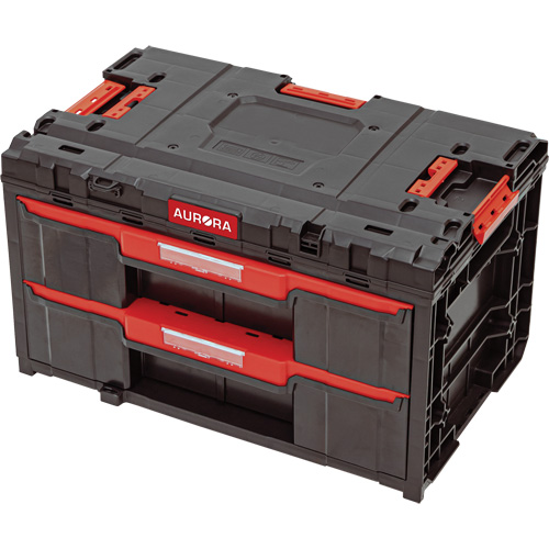 Arx&reg; 2-Drawer Toolbox, 23-1/10" x 15" x 13-2/5", Black EastCoast Offshore Supplies