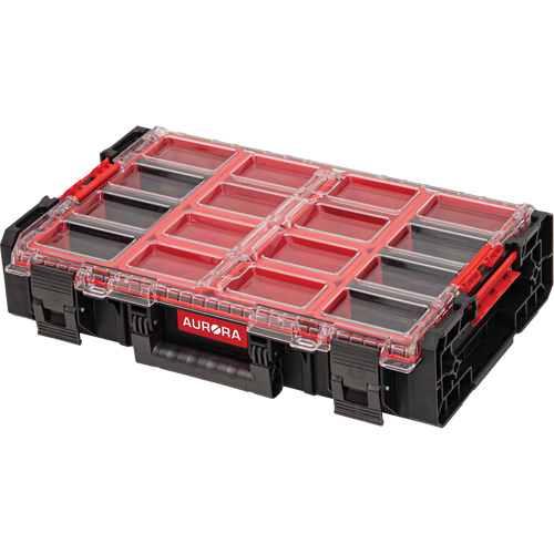 Organisateur 2 fois tr&egrave;s-grand avec bacs Arx, 23" x 15-1/5" x 6-4/5", Noir EastCoast Offshore Supplies