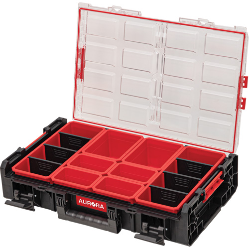 Organisateur tr&egrave;s-grand avec bacs courts Arx, 23" x 15-1/5" x 5", Noir EastCoast Offshore Supplies