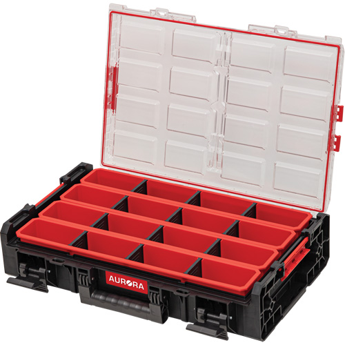Organisateur tr&egrave;s grand avec bacs longs Arx, 23" x 15-1/5" x 5", Noir EastCoast Offshore Supplies