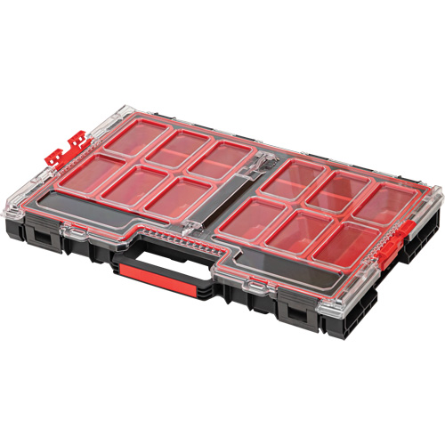 Grand organisateur avec bacs Arx, 21" x 15" x 3", Noir EastCoast Offshore Supplies