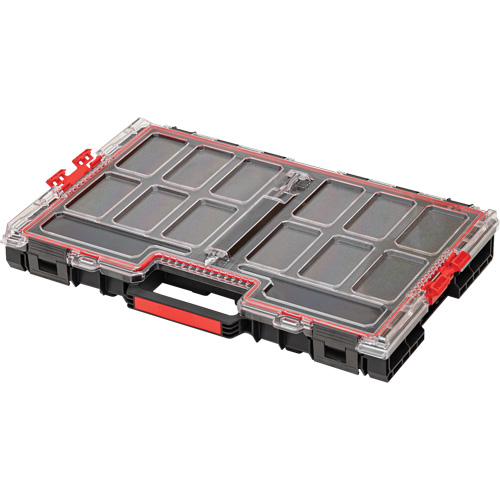 Grand organisateur avec cloisons en mousse &agrave; plusieurs couches Arx, 21" x 15" x 3", Noir EastCoast Offshore Supplies
