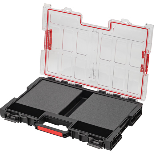 Grand organisateur avec cloisons en mousse &agrave; plusieurs couches Arx, 21" x 15" x 3", Noir EastCoast Offshore Supplies