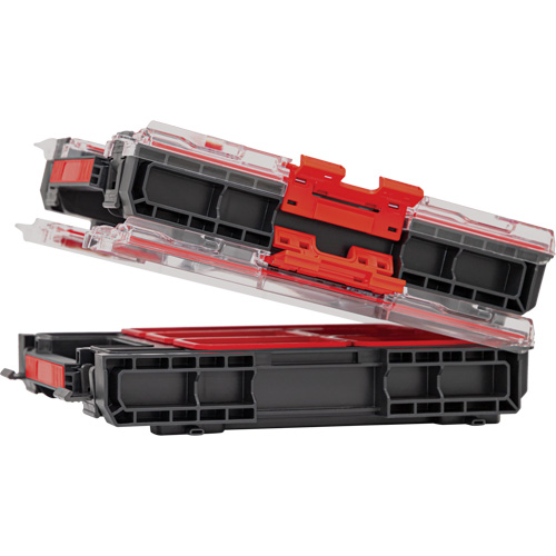 Organisateur moyen avec bacs Arx, 10-3/10" x 14-3/10" x 3", Noir EastCoast Offshore Supplies