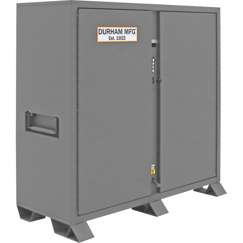 Jobsite Storage Cabinet, Steel, 47.5 Cubic Feet, Grey EastCoast Offshore Supplies