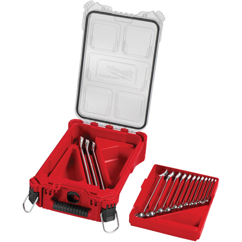SAE Wrench Set with PackOut Compact Organizer, Combination, 15 Pieces, Imperial EastCoast Offshore Supplies