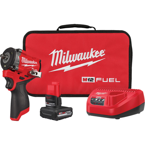 Fuel Stubby Impact Wrench Kit, 12 V, 3/8" Socket EastCoast Offshore Supplies
