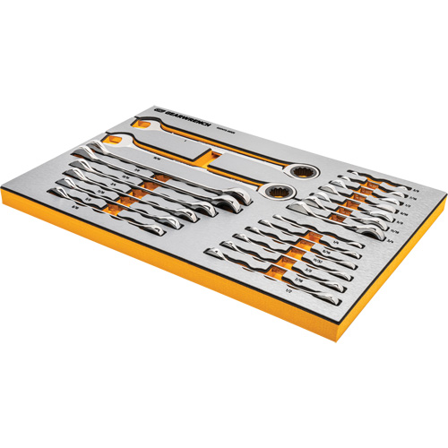 Jeu d'outils pour maître m&eacute;canicien MEGAMOD dans des plateaux en mousse modulaire de premi&egrave;re qualit&eacute; avec rangement d'outils, 1024 morceaux EastCoast Offshore Supplies