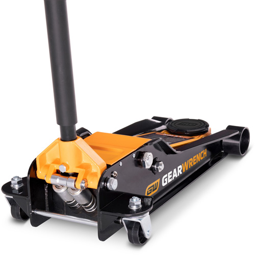 Low Profile Floor Jack, 3.5 Ton(s) Capacity, 3-3/4" Lowered, 21-3/4" Raised, Manual Hydraulic EastCoast Offshore Supplies