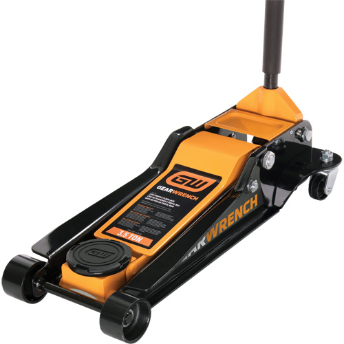 Low Profile Floor Jack, 3.5 Ton(s) Capacity, 3-3/4" Lowered, 21-3/4" Raised, Manual Hydraulic EastCoast Offshore Supplies