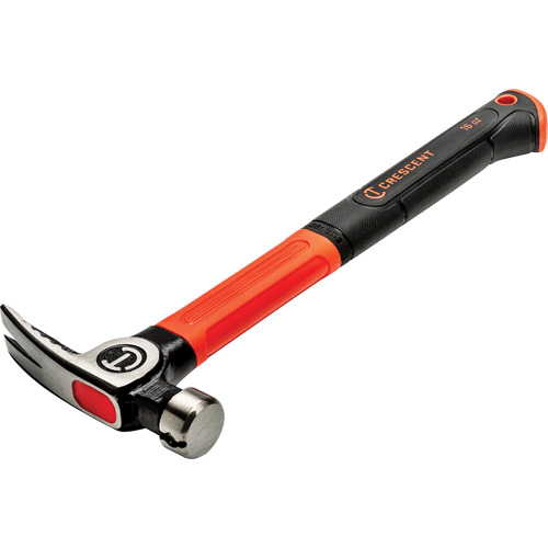 Marteau d'usage g&eacute;n&eacute;ral, 16 oz, Prise en Fibre de verre/Coussin&eacute;e, 14" lo EastCoast Offshore Supplies