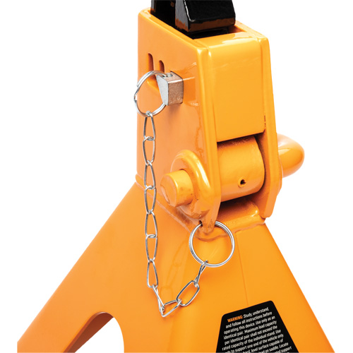 Ratcheting Jack Stand, Locking Pin, 3 tons Capacity, 11-3/4" - 17-1/2" H EastCoast Offshore Supplies