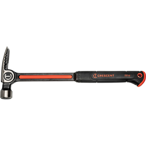 Marteau de charpente en acier avec face meul&eacute;e, 22 oz, Prise en Acier plein, 16" lo EastCoast Offshore Supplies