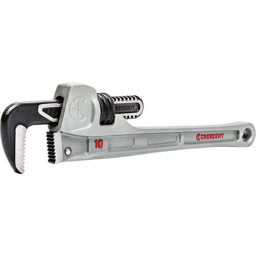 Slim Jaw Pipe Wrench, 1-9/10" Jaw Capacity, 10" Long, Powder Coated Finish, None Handle EastCoast Offshore Supplies