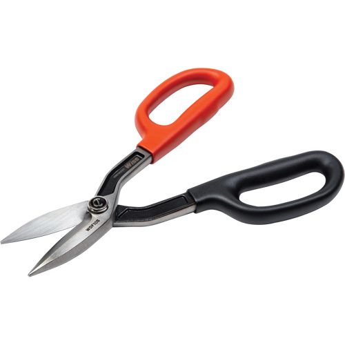 Cisaille de ferblantier droite, Longueur de coupe de 2", Coupe Droit EastCoast Offshore Supplies