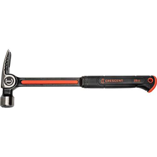 Milled-Face Framing Hammer, 28 oz., Solid Steel Handle, 16" L EastCoast Offshore Supplies