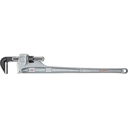Pipe Wrench, 6" Jaw Capacity, 48" Long, Powder Coated Finish, Non-Ergonomic Handle EastCoast Offshore Supplies