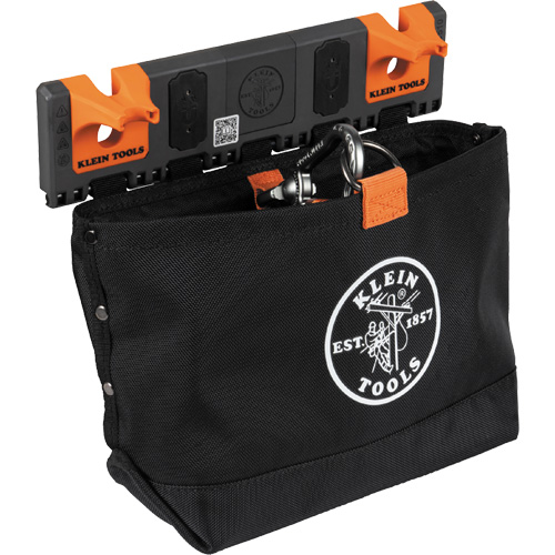 Module de poche pour quincaillerie avec crochet en S Bucket Work Centre, Nylon, 1 pochettes, Noir/Orange EastCoast Offshore Supplies