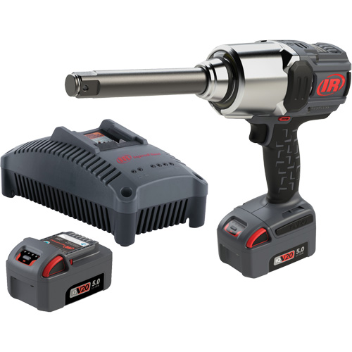 Ensemble de cl&eacute; &agrave; chocs sans fil avec traverse pour anneau de friction, 20 V, Mandrin 1" EastCoast Offshore Supplies