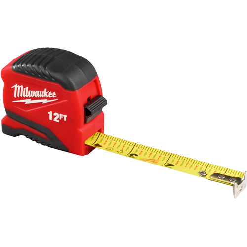 Compact Tape Measure, 13/16" x 12' EastCoast Offshore Supplies