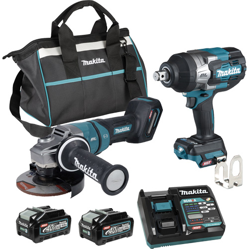 XGT Brushless 2-Tool Combo Kit, Lithium-Ion, 40 V EastCoast Offshore Supplies
