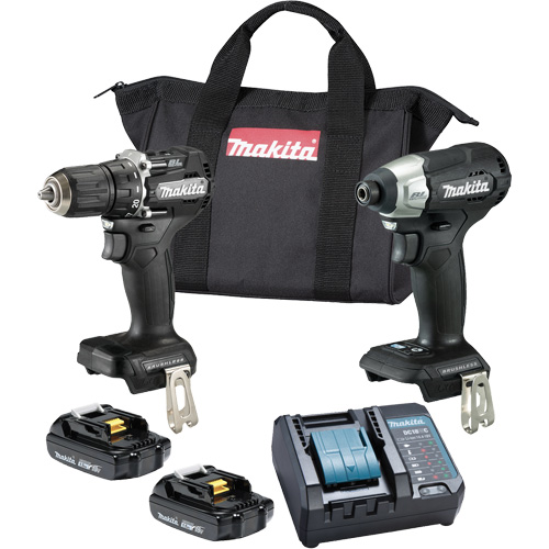LXT Brushless Sub-Compact 2-Tool Combo Kit, Lithium-Ion, 18 V EastCoast Offshore Supplies