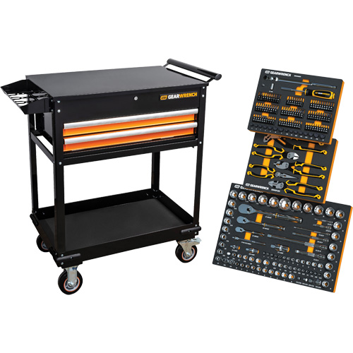 Mechanics Tool Set in Modular Foam Trays with Storage Unit, 194 Pieces EastCoast Offshore Supplies