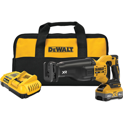 Scie alternative sans balai et sans fil MAX* XR avec XR POWERPACK, 20 V, Lithium-ion Bloc-pile, 3000 coups/min EastCoast Offshore Supplies