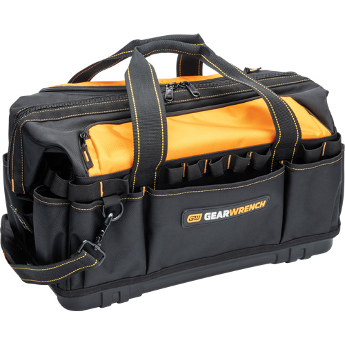 Sac &agrave; outils de 20" pour les professionnels, Nylon, 33 pochettes, Noir/Orange EastCoast Offshore Supplies