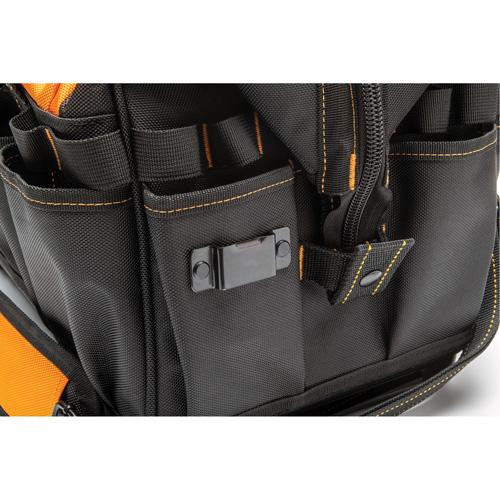 Sac &agrave; outils de 20" pour les professionnels, Nylon, 33 pochettes, Noir/Orange EastCoast Offshore Supplies