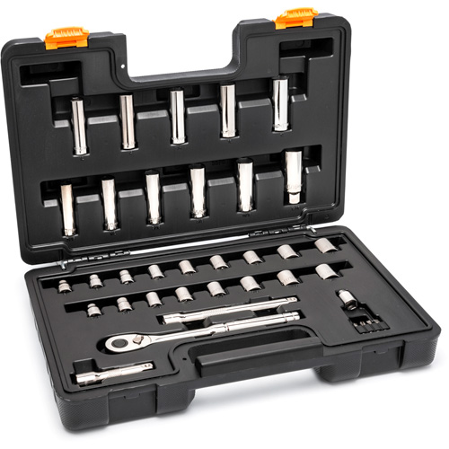 Jeu d'outils pour m&eacute;canicien &agrave; 72 dents, 12 pans et &agrave; prise de 3/8" EastCoast Offshore Supplies
