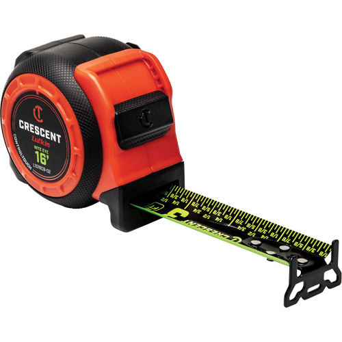  Ruban &agrave; mesurer CONTROLTOUCH NITE EYE, 1-3/16" x 16', Marques de goujon SAE EastCoast Offshore Supplies