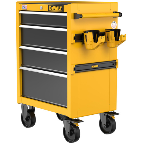 Heavy-Duty Rolling Tool Chest, 4 Drawers, 26" W x Yellow EastCoast Offshore Supplies