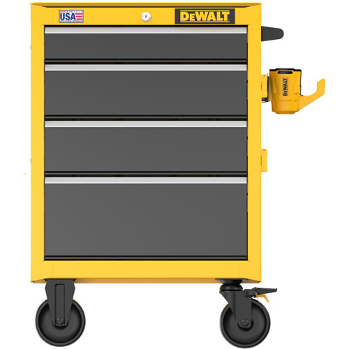 Heavy-Duty Rolling Tool Chest, 4 Drawers, 26" W x Yellow EastCoast Offshore Supplies