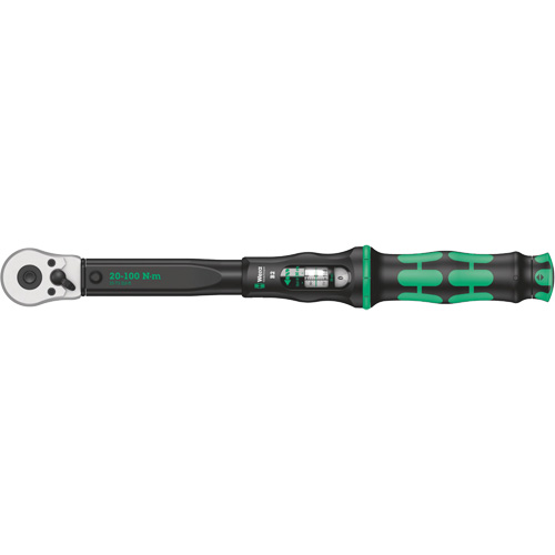 Click-Torque B2 Torque Wrench with Reversible Ratchet, Click, 3/8" Square Drive, 20 - 100 Nm EastCoast Offshore Supplies