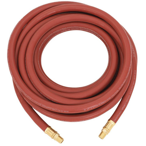 AH3825RB Hose, Air, Rubber, 3/8" dia. x 25', 300 psi, 1/4 NPT EastCoast Offshore Supplies